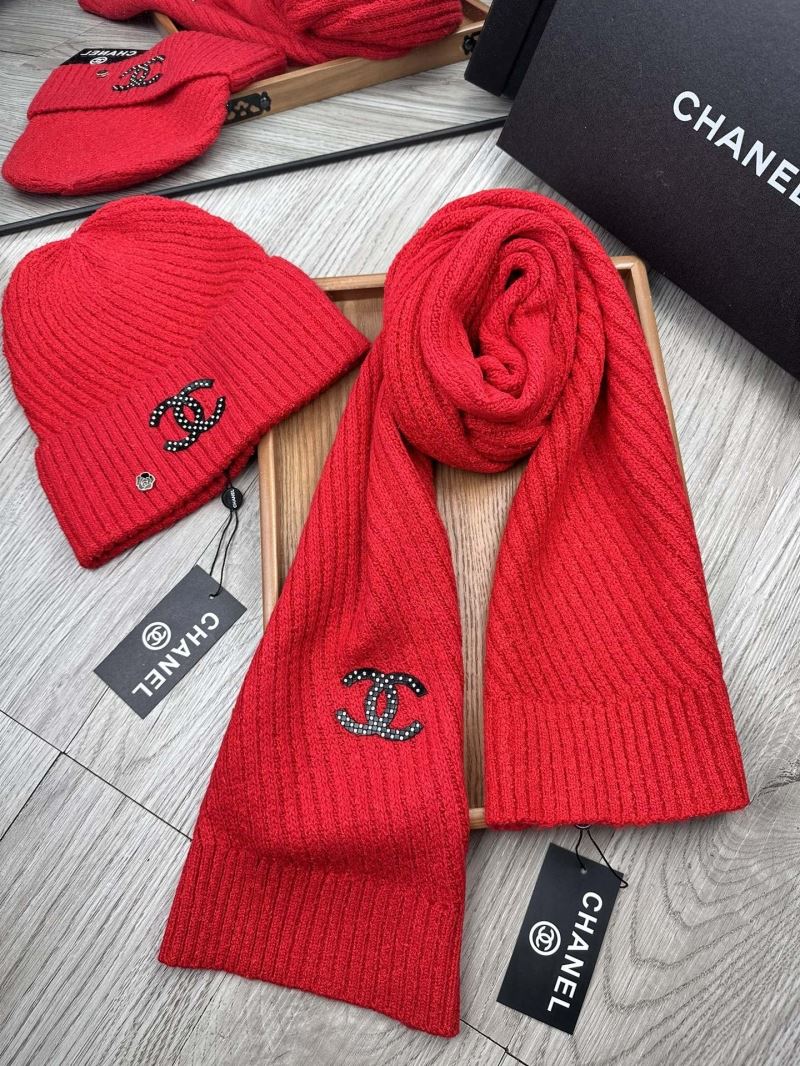 Chanel Caps Scarfs